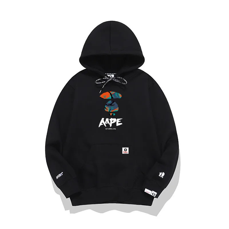 0240毛圈薄款 240加绒厚款 休闲连帽加绒卫衣M L XL XXL