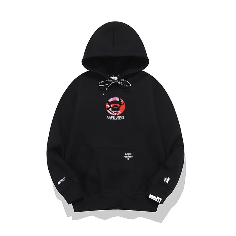 0247毛圈薄款 247加绒厚款 秋冬字母刺绣休闲连帽加绒卫衣M L XL XXL 15