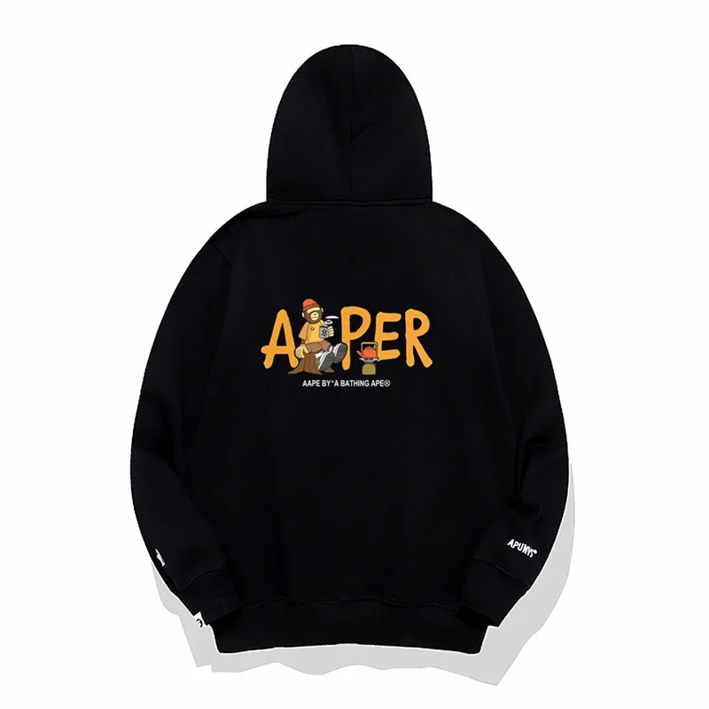 0258毛圈薄款 258加绒厚款 男装秋冬休闲连帽加绒卫衣M L XL XXL 14