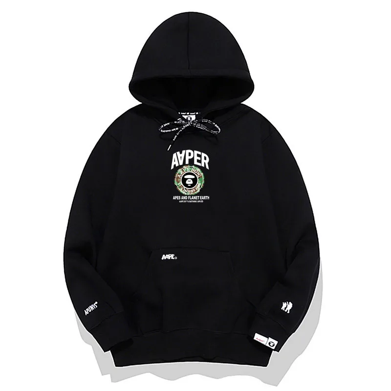 0260毛圈薄款 260加绒厚款 男装秋冬休闲连帽加绒卫衣M L XL XXL 14