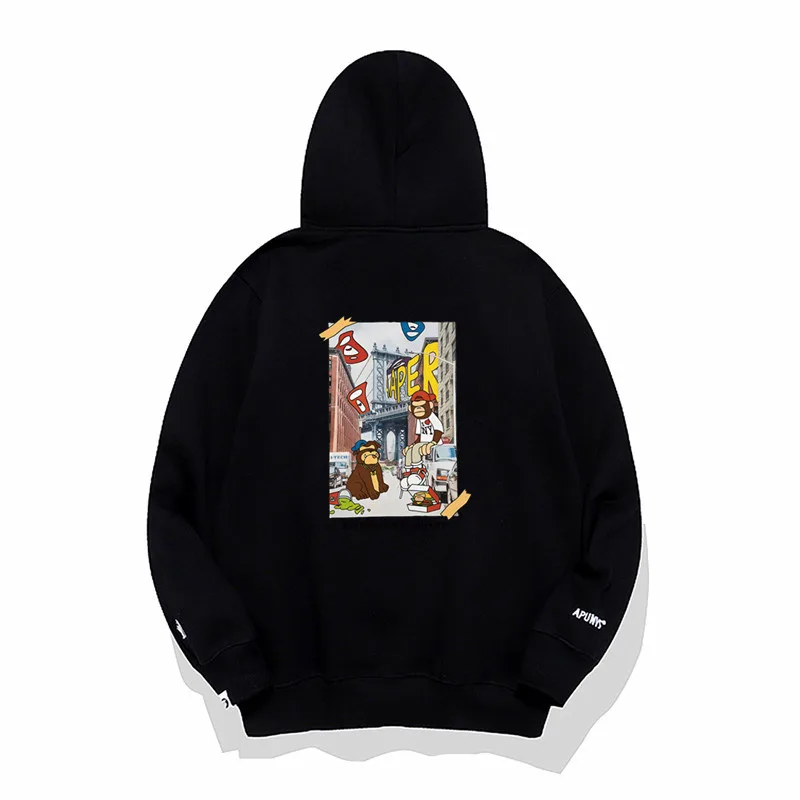 0263毛圈薄款 263加绒厚款 男装秋冬休闲连帽加绒卫衣M L XL XXL 14