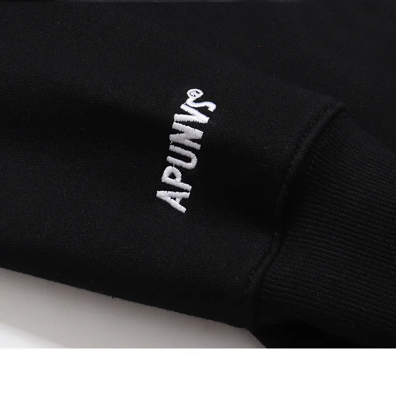 0489毛圈薄款 489加绒厚款 休闲长袖圆领加绒卫衣M L XL XXL 11