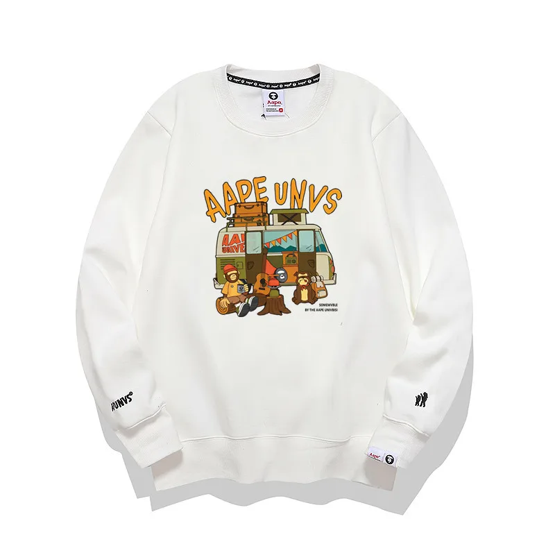 0489毛圈薄款 489加绒厚款 休闲长袖圆领加绒卫衣M L XL XXL 14