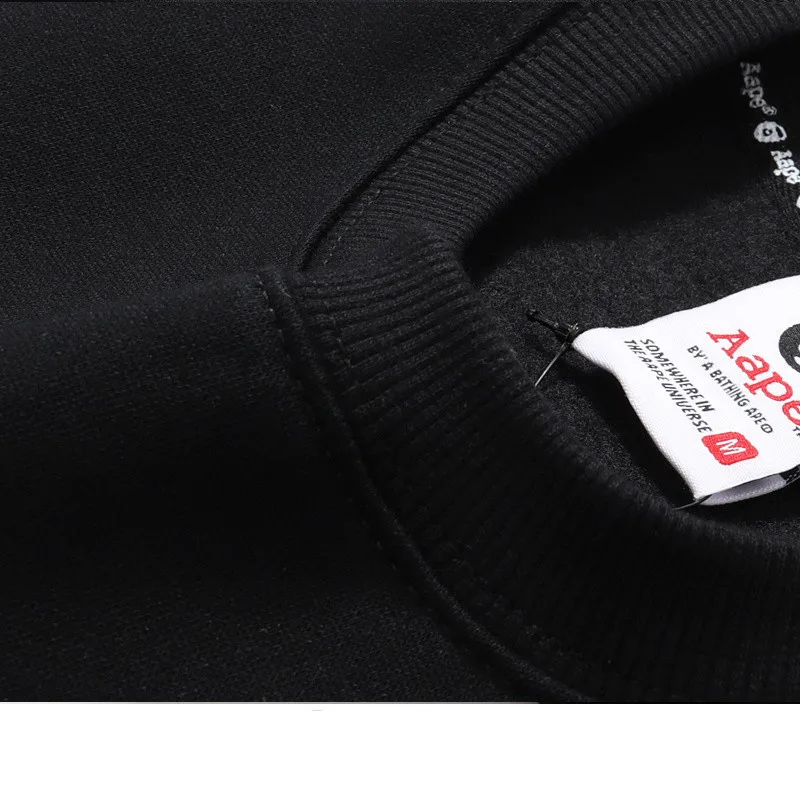 0490毛圈薄款 490加绒厚款 休闲长袖圆领加绒卫衣M L XL XXL 12
