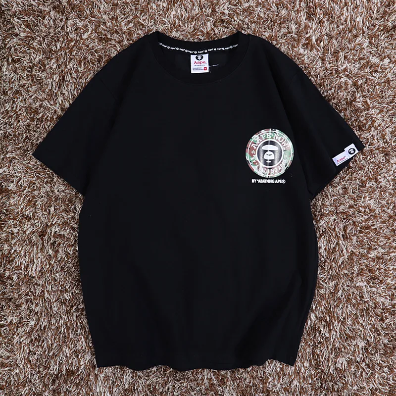 542 紧密双纱纯棉280克 AAPE短袖tT恤M L XL XXL 18