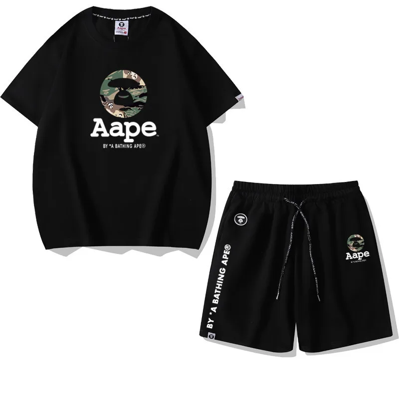 套装 571短袖tT恤M L XL XXL 857短裤棉毛圈料M L XL XXL 5