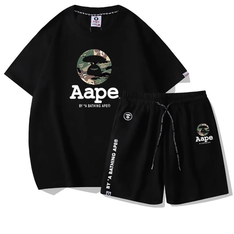 套装 571短袖tT恤M L XL XXL 857短裤棉毛圈料M L XL XXL 6