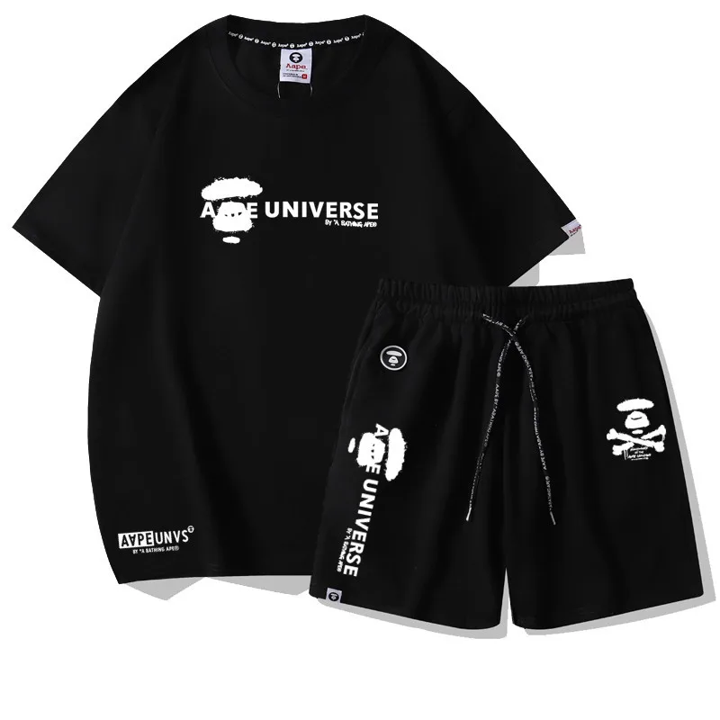 套装 613短袖tT恤M L XL XXL  707短裤棉毛圈料M L XL XXL 5