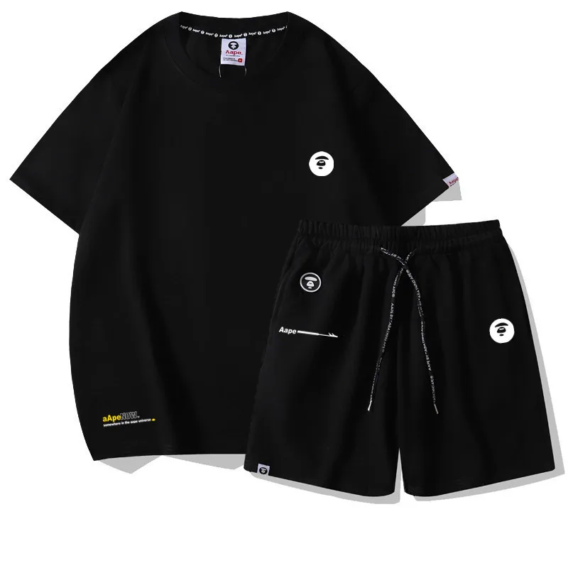 套装 629短袖tT恤M L XL XXL  710短裤棉毛圈料M L XL XXL 6