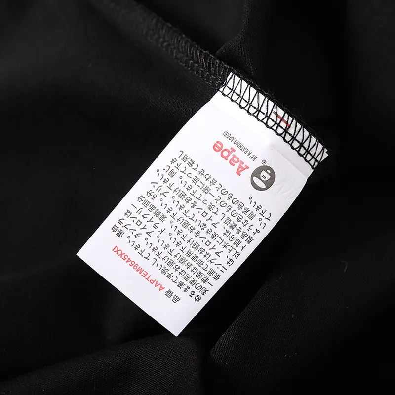 641反光 紧密双纱纯棉280克 AAPE短袖tT恤M L XL XXL 5