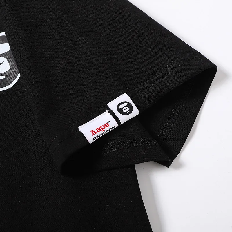 641反光 紧密双纱纯棉280克 AAPE短袖tT恤M L XL XXL 7