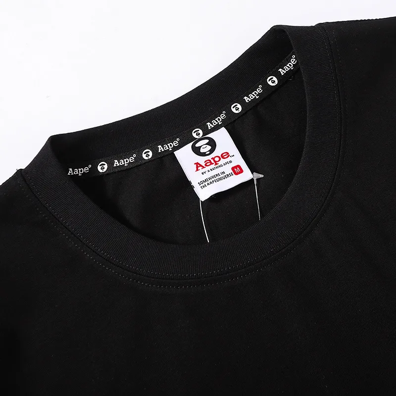 641反光 紧密双纱纯棉280克 AAPE短袖tT恤M L XL XXL 10