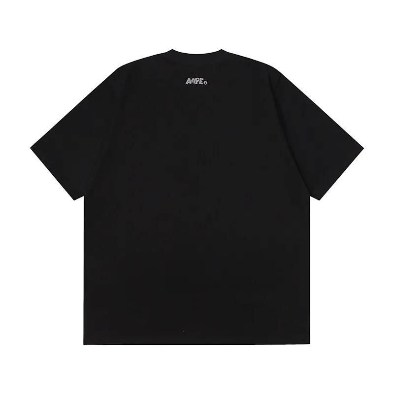 645反光 紧密双纱纯棉280克 AAPE短袖tT恤M L XL XXL 6