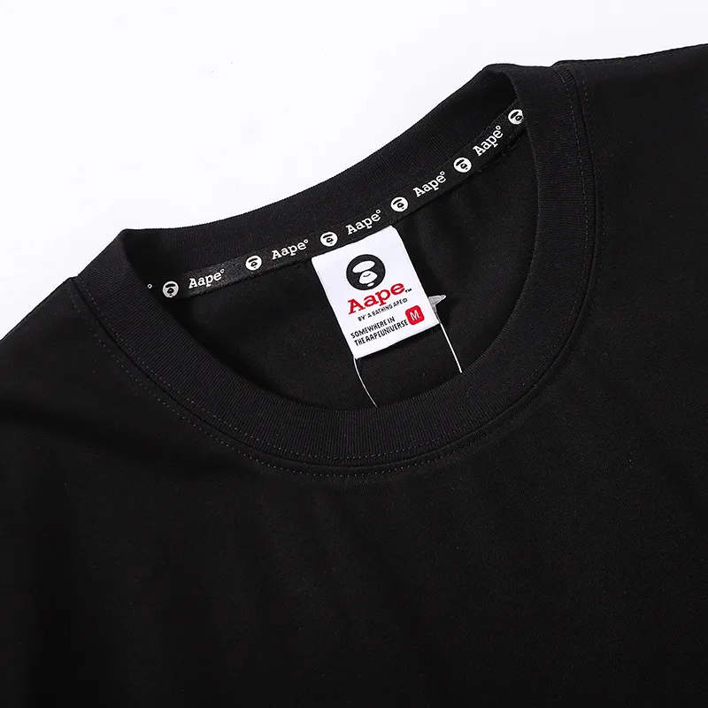 645反光 紧密双纱纯棉280克 AAPE短袖tT恤M L XL XXL 12
