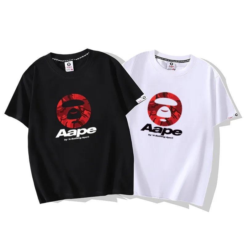 680 紧密双纱纯棉280克 AAPE短袖tT恤M L XL XXL