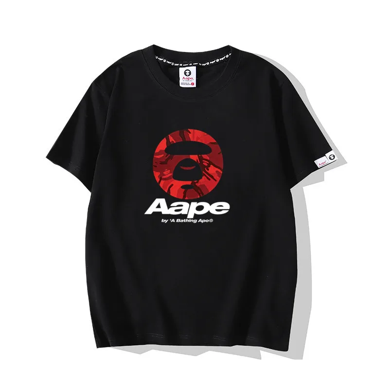 680 紧密双纱纯棉280克 AAPE短袖tT恤M L XL XXL 4