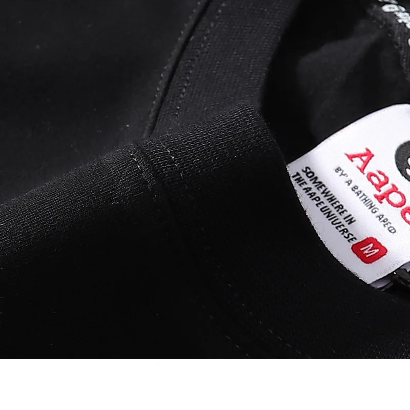 680 紧密双纱纯棉280克 AAPE短袖tT恤M L XL XXL 7