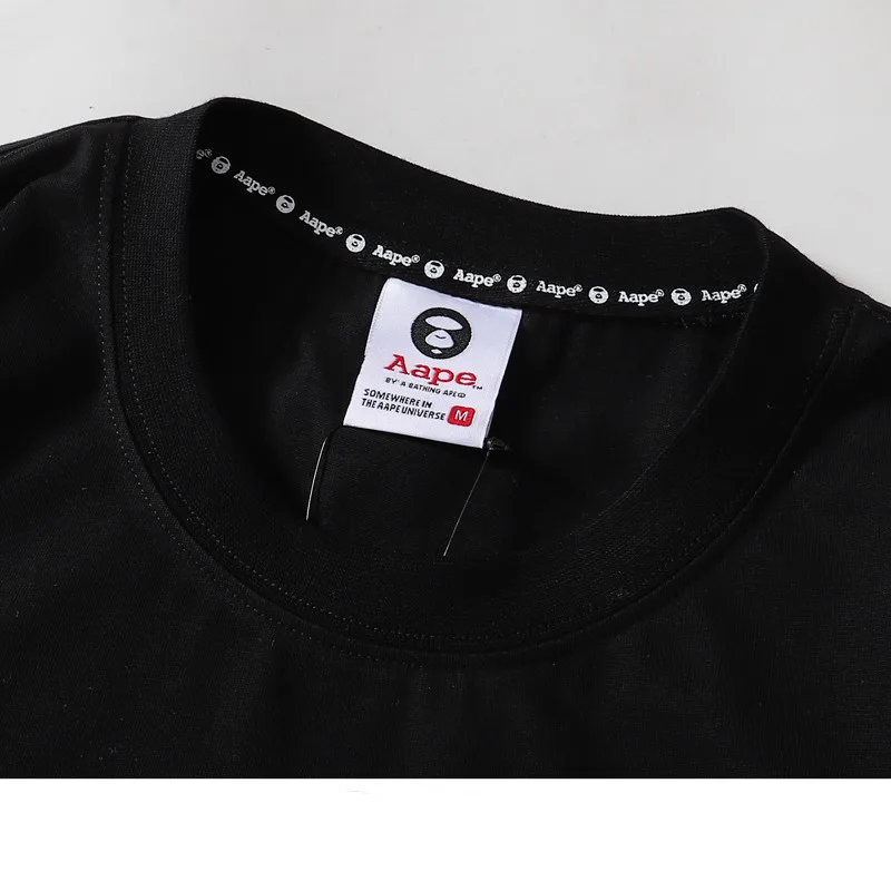 680 紧密双纱纯棉280克 AAPE短袖tT恤M L XL XXL 8