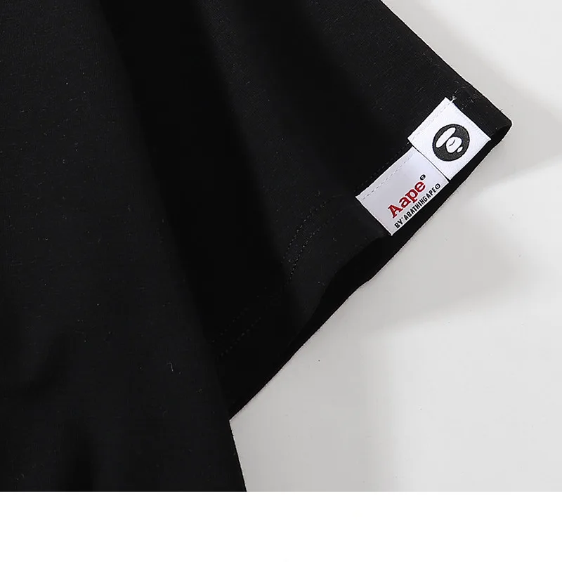 680 紧密双纱纯棉280克 AAPE短袖tT恤M L XL XXL 9