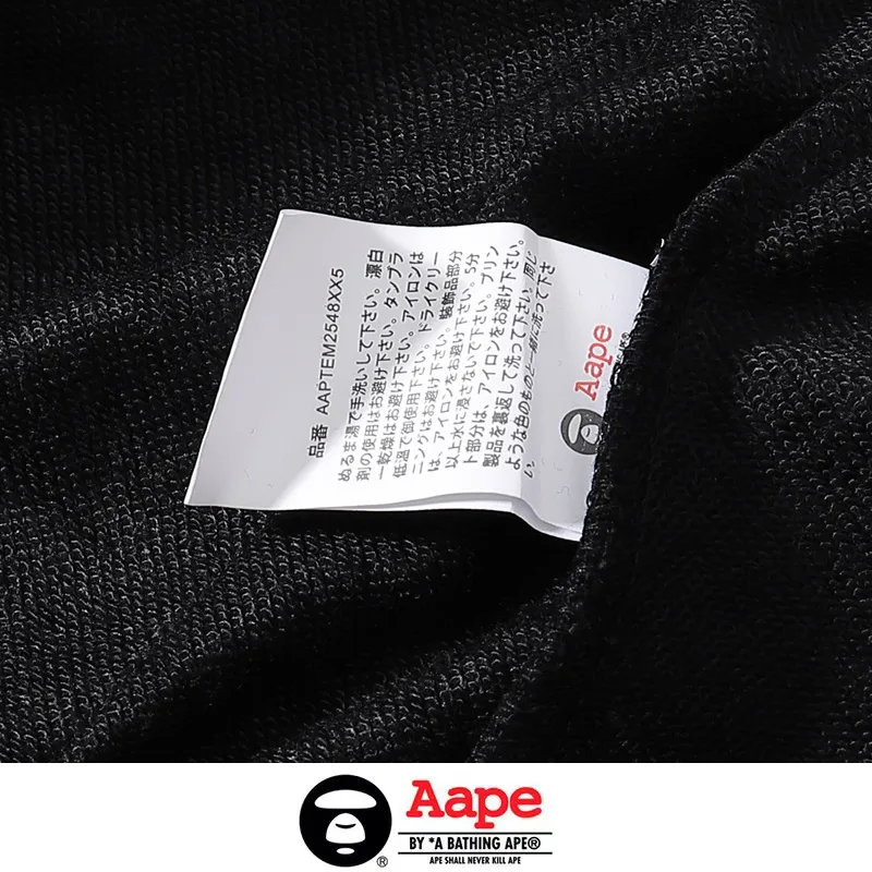 859 aape字母猿人头短裤 340克纯棉毛圈料 3